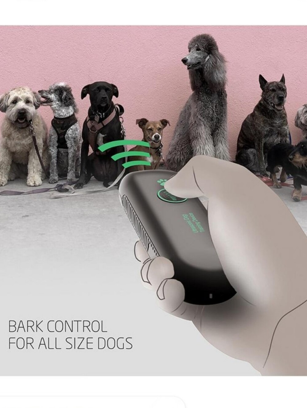 DOG Barking Control Silencer Ultrasonic Trainer NWT